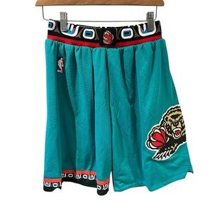 Vintage Adidas Memphis Grizzlies NBA‎ Swingman Shorts Size Large
